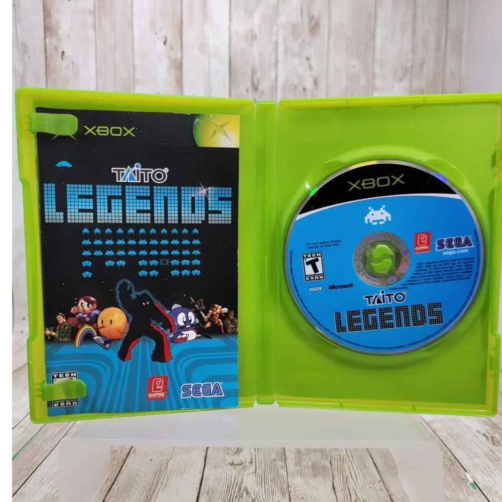 Taito Legends (Microsoft Xbox, 2005) Complete
